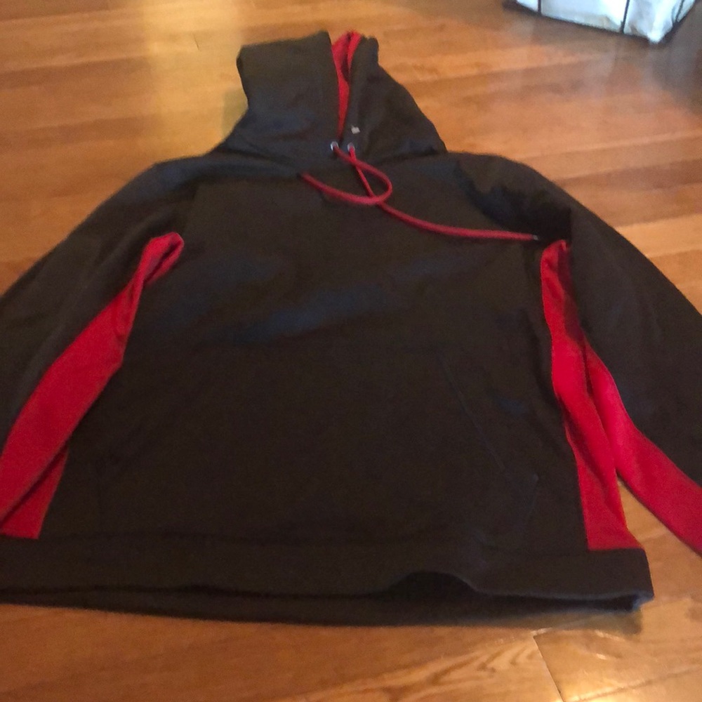 Men’s Red and Black Hoodie
